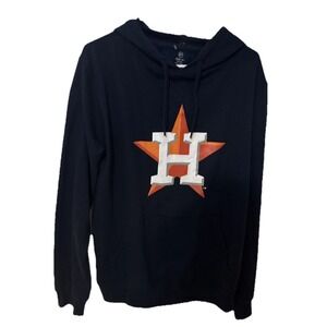 Houston Astros Men's Navy Hoodie MLB Baseball Medium Blue New Tags